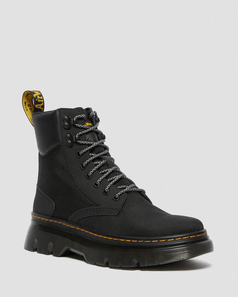 Black Men\'s Dr Martens Tarik Utility Ankle Boots | CA 450TCE